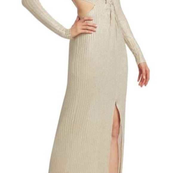 Ramy Brook Black Sequin Wedding Dress. NEW - Picture 2 of 2